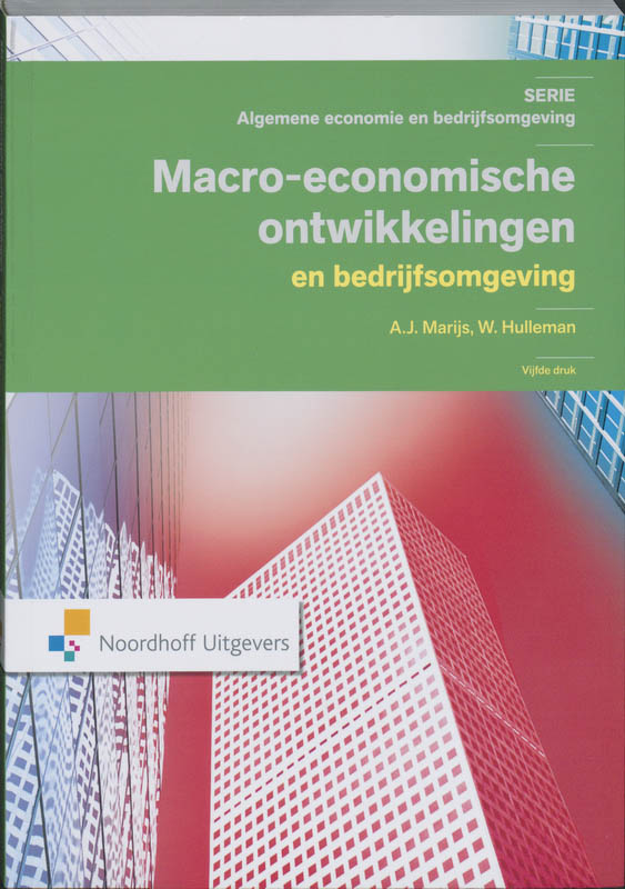 Omslag van Macro economische ontwikkelingen en bedrijfsomgeving