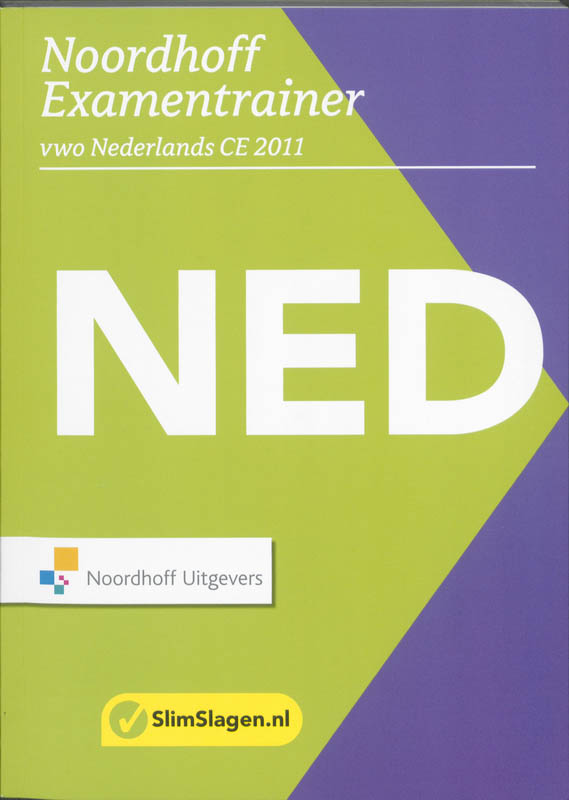 Omslag van Nederlands vwo CE 2011