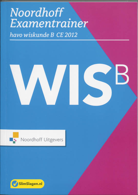 Omslag van Havo Wiskunde B CE 2012