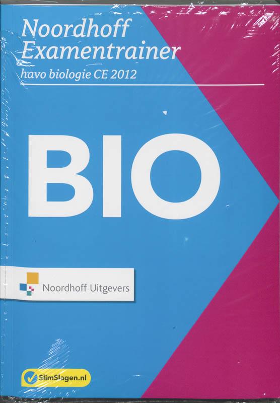 Omslag van Havo biologie CE 2012