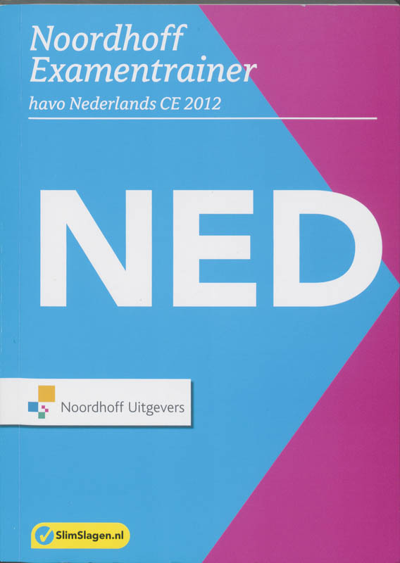 Omslag van Havo Nederlands CE 2012