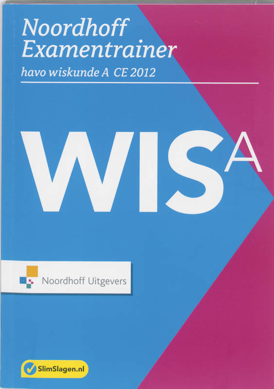 Omslag van Havo Wiskunde A CE 2012