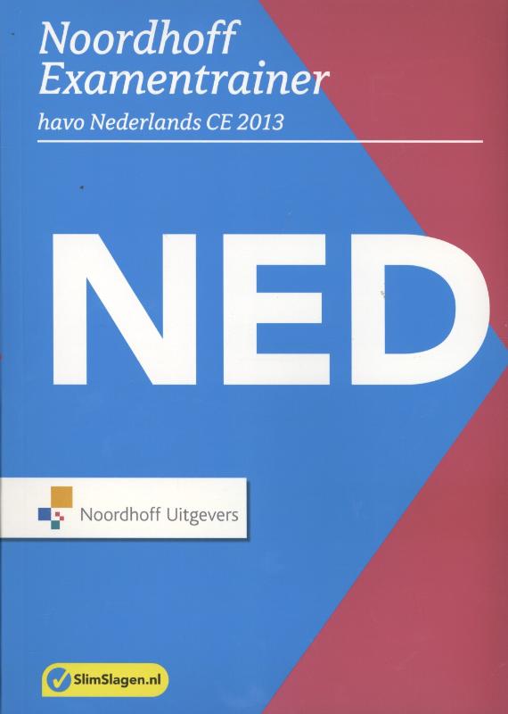 Omslag van Havo Nederlands CE 2013