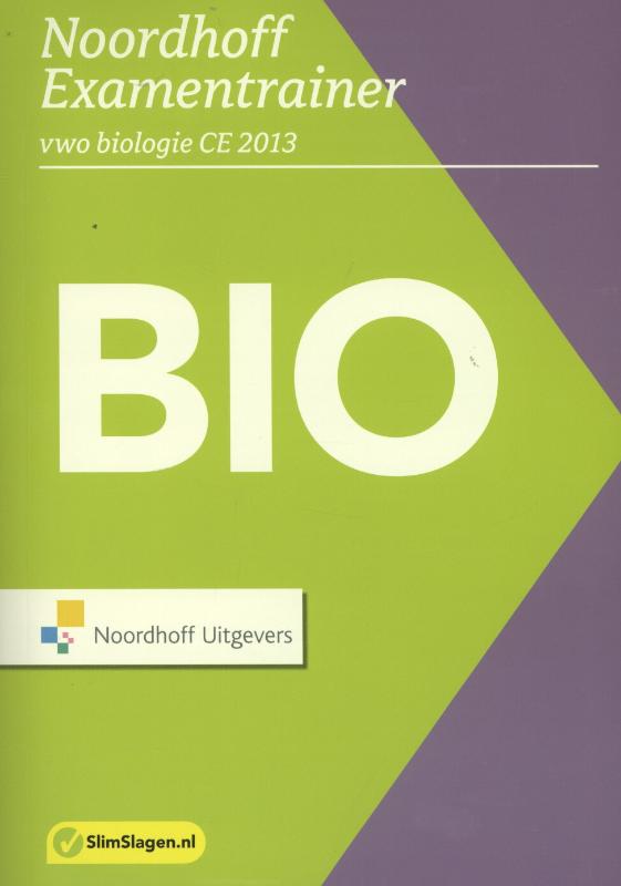 Omslag van Vwo biologie CE 2013
