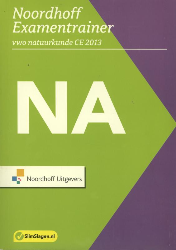 Omslag van Vwo natuurkunde CE 2013