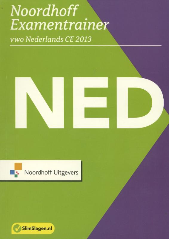 Omslag van Nederlands vwo CE2013