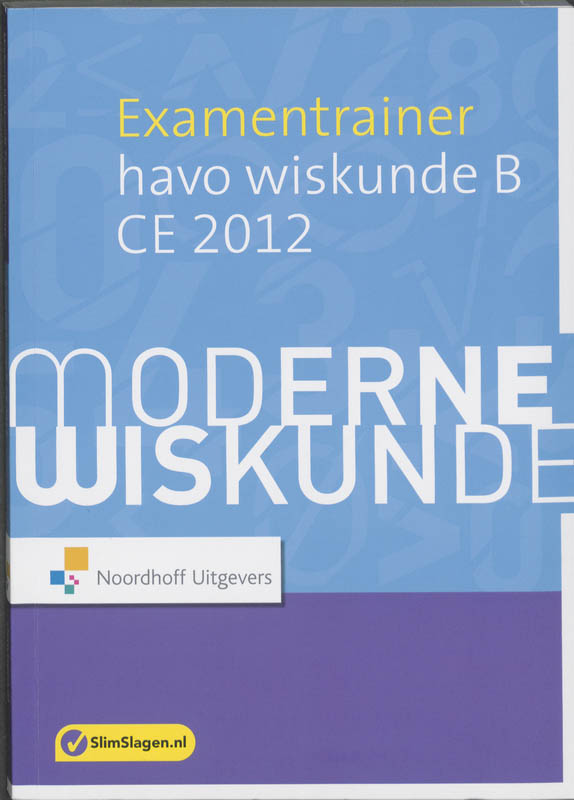 Omslag van havo wiskunde B 2012