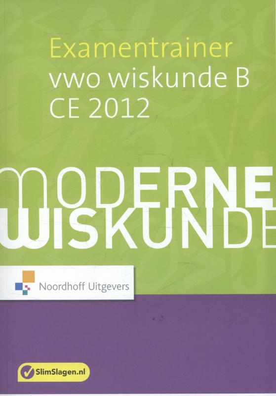 Omslag van Vwo wiskunde B CE 2012