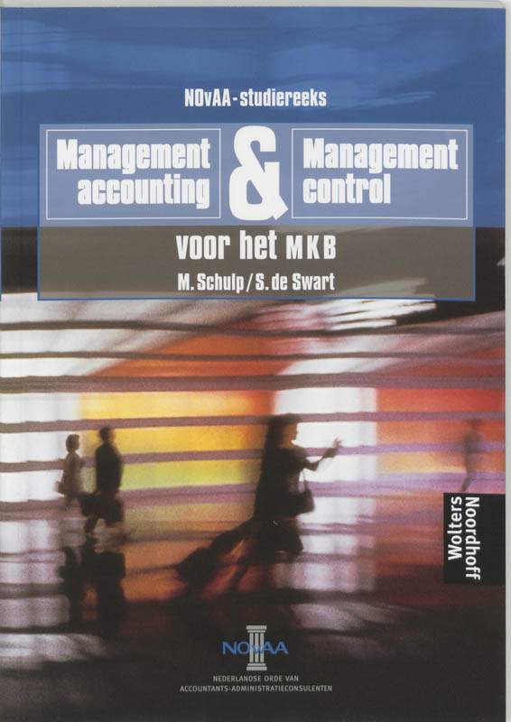 Omslag van Management accounting en management control voor het MKB