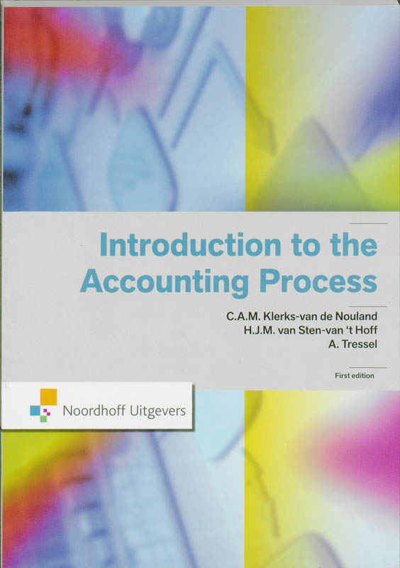 Omslag van Introduction to the accounting process