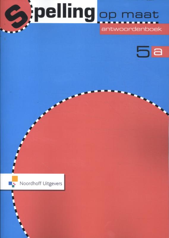 Omslag van antwoordenboek