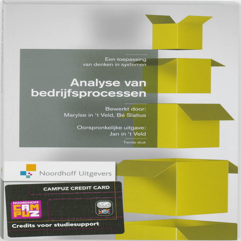Omslag van Analyse van bedrijfsprocessen
