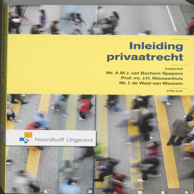 Omslag van Inleiding Privaatrecht
