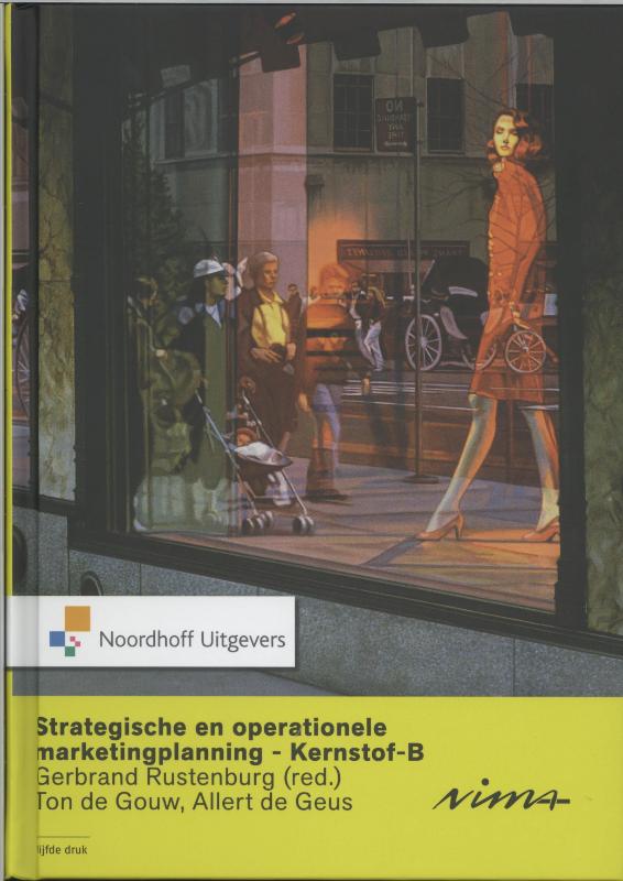 Omslag van Strategische en operationele marketingplanning-Kernstof B