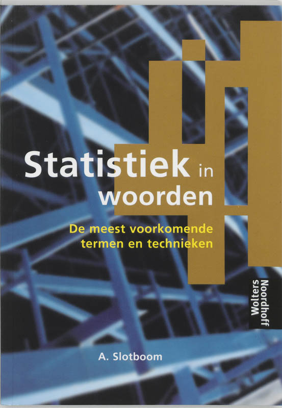 Omslag van Statistiek in woorden