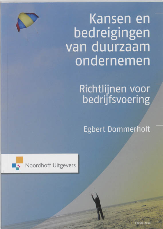 Omslag van Kansen en bedreigingen van duurzaam ondernemen