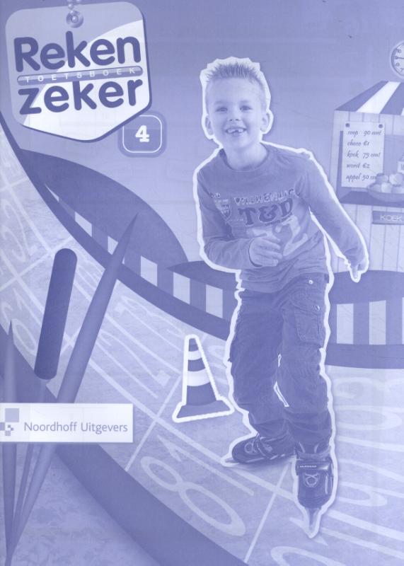 Omslag van toetsboek