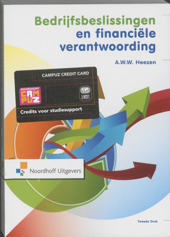 Omslag van Bedrijfsbeslissingen en financiele verantwoording