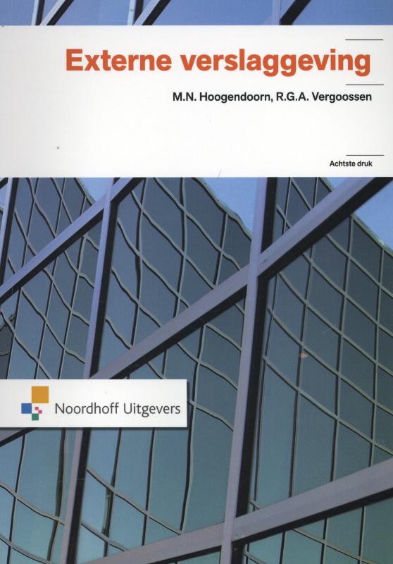Omslag van Externe verslaggeving