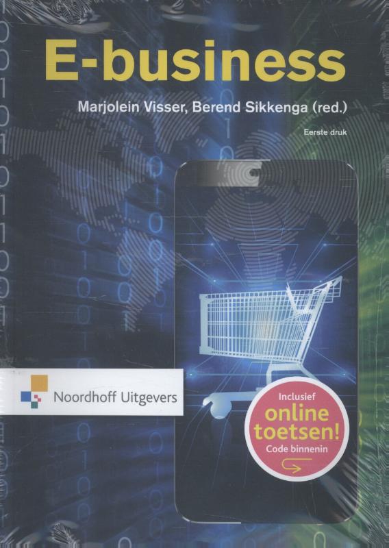 Omslag van E-business