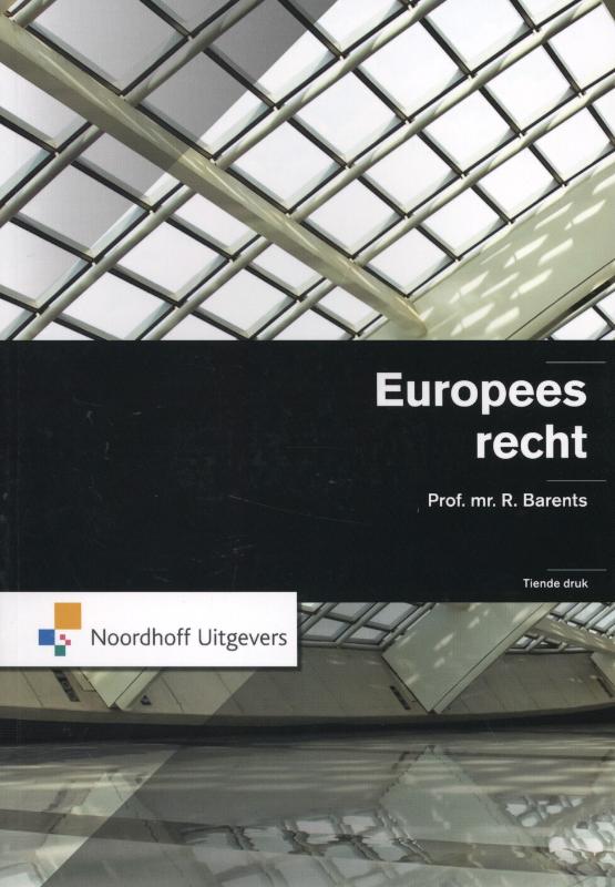 Omslag van Europees recht