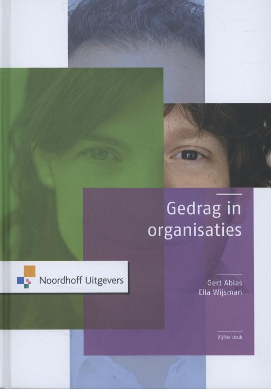Omslag van Gedrag in organisaties