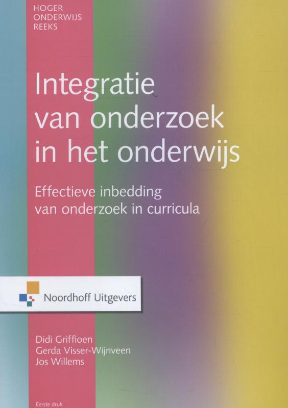 Omslag van Integratie van onderzoek in het onderwijs
