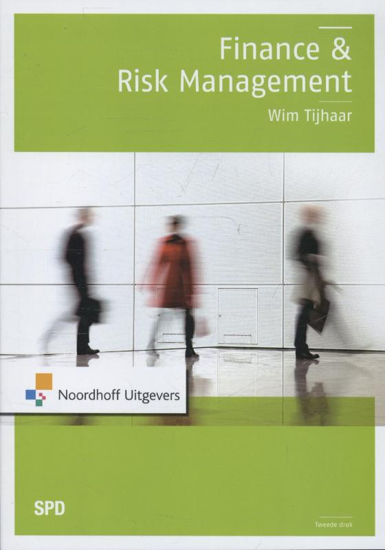 Omslag van Finance en risk management