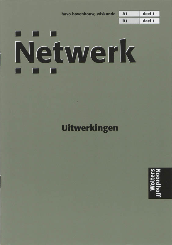 Omslag van Uitwerkingen