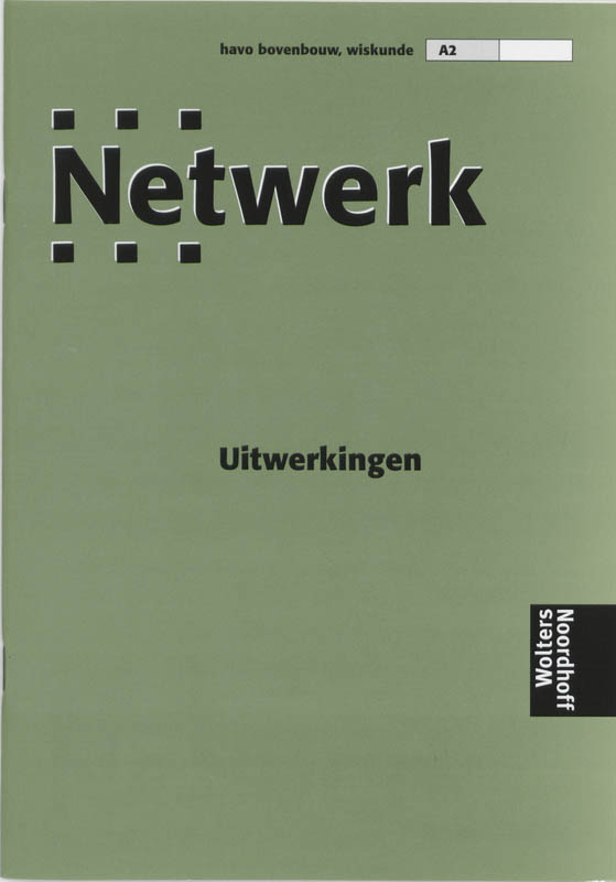 Omslag van Uitwerkingen