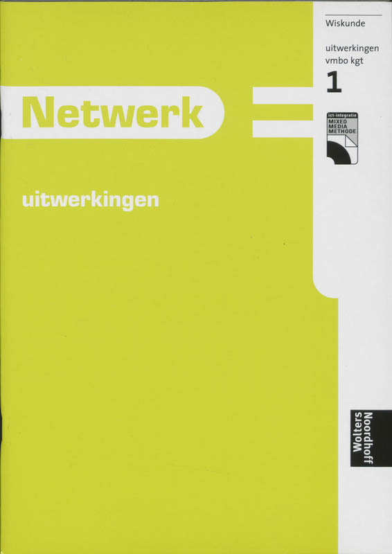 Omslag van Uitwerkingen