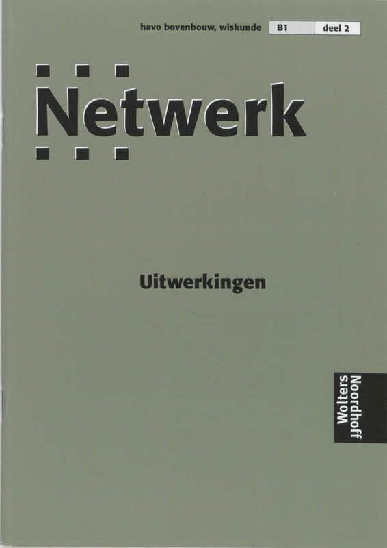 Omslag van Uitwerkingen