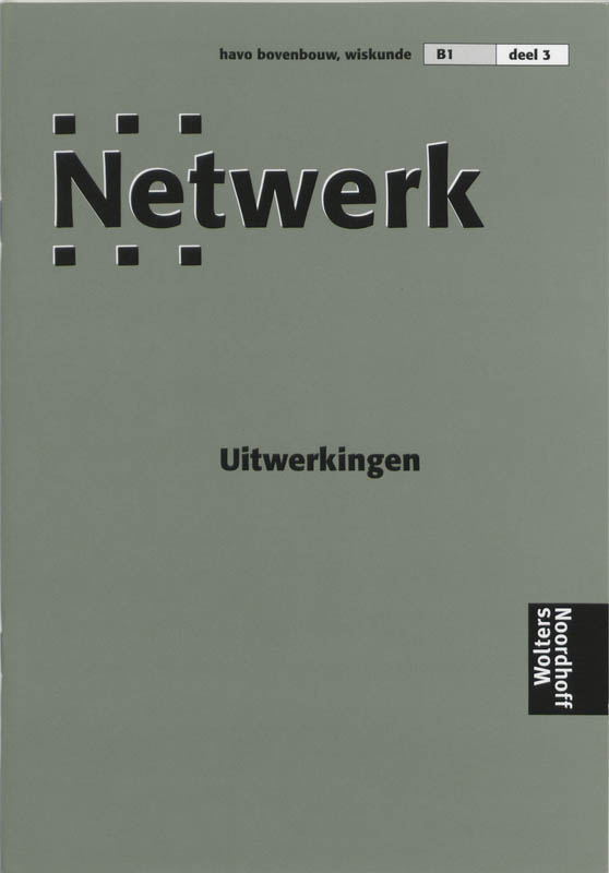 Omslag van Uitwerkingen