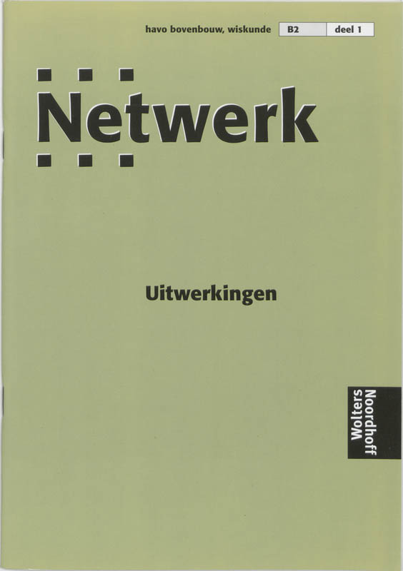 Omslag van Uitwerkingen