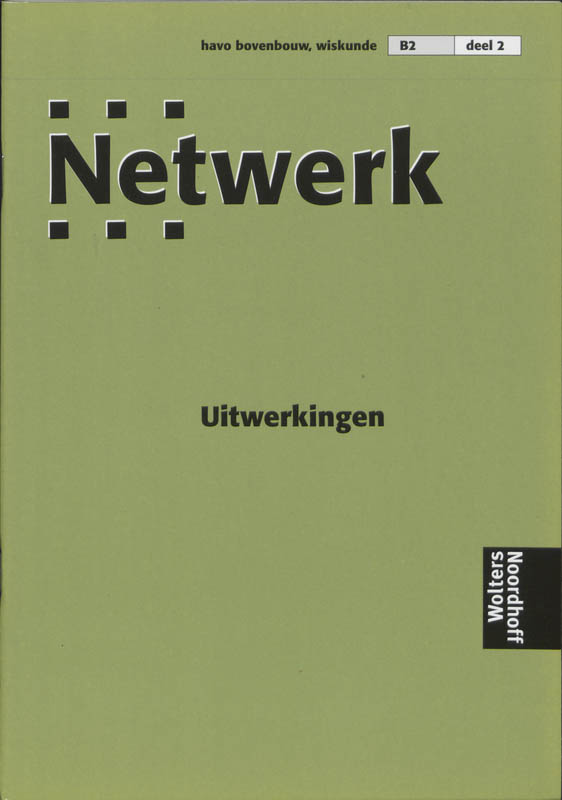 Omslag van Uitwerkingen