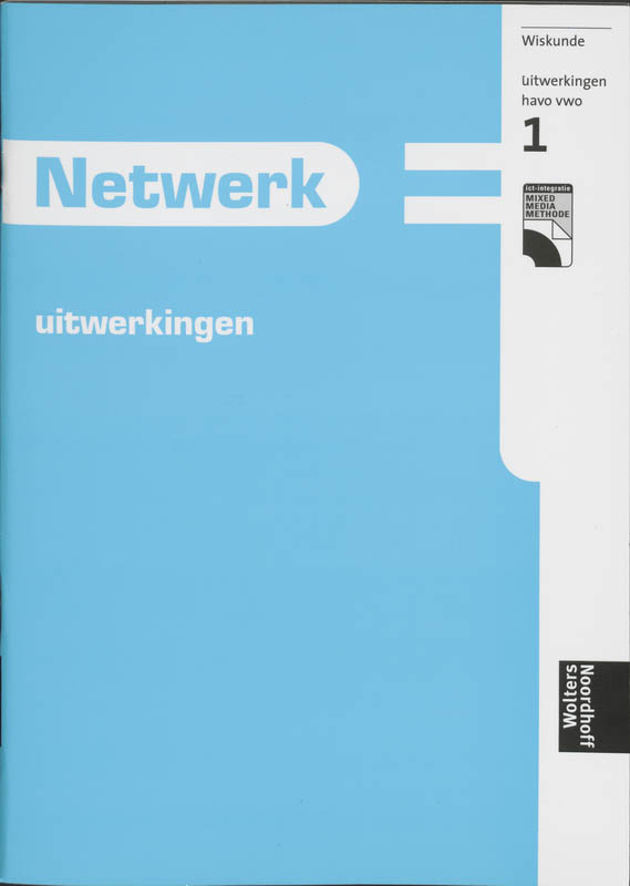 Omslag van Uitwerkingen