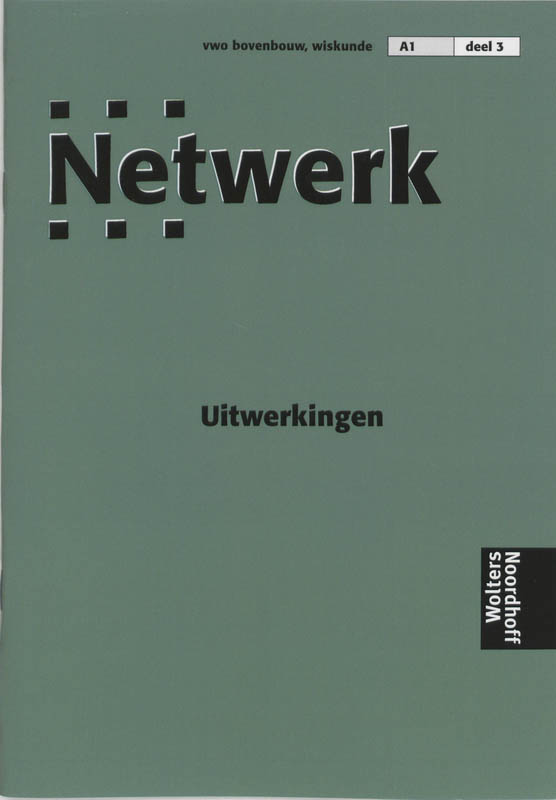 Omslag van Uitwerkingen