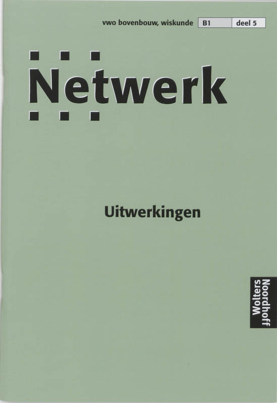 Omslag van Uitwerkingen