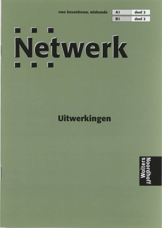 Omslag van Uitwerkingen