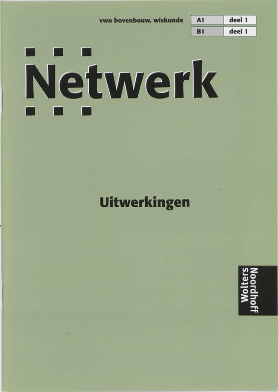 Omslag van Uitwerkingen