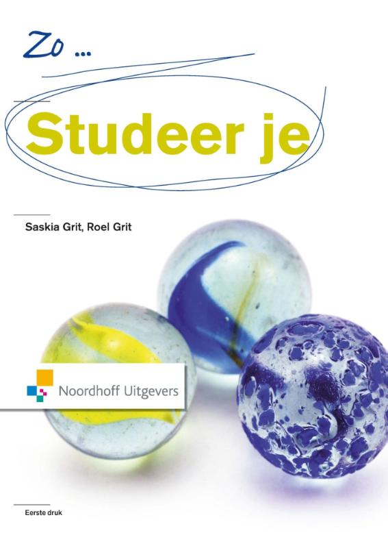 Omslag van Zo studeer je