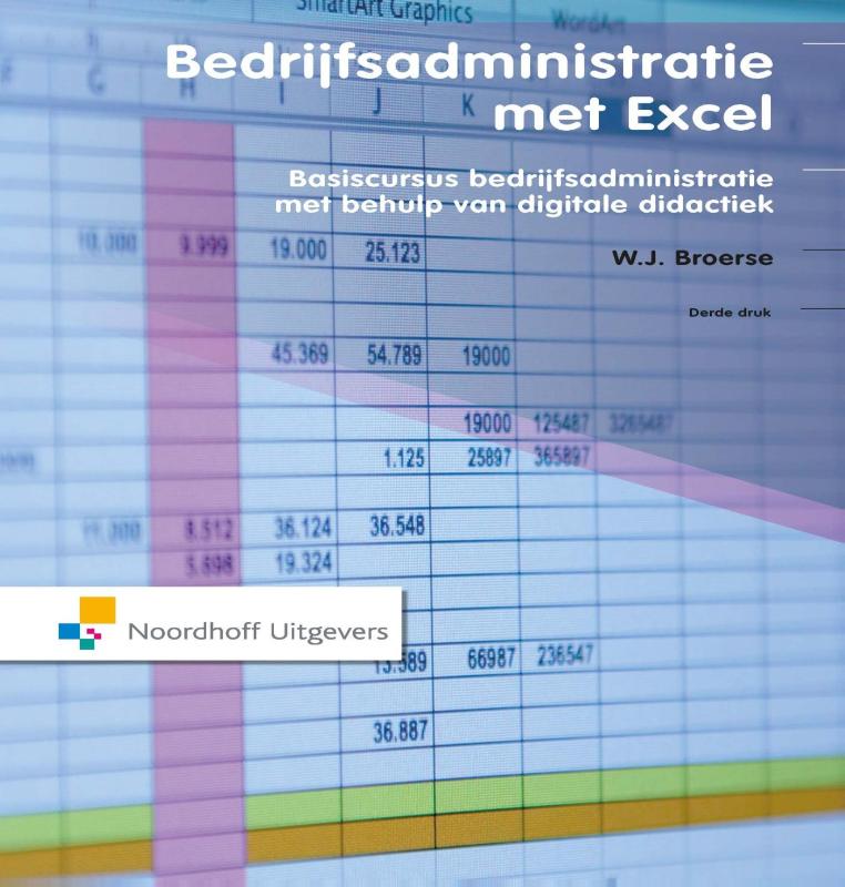 Omslag van Bedrijfsadministratie met Excel