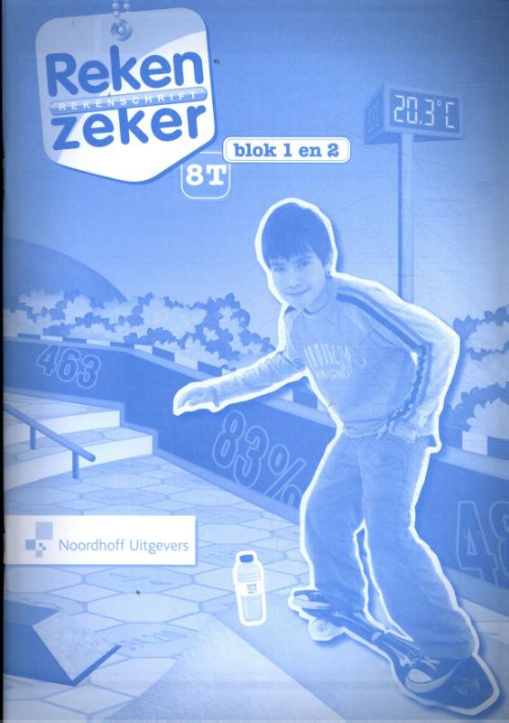Omslag van rekenschrift