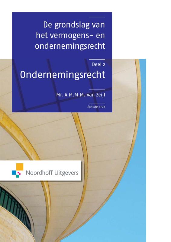 Omslag van Ondernemingsrecht
