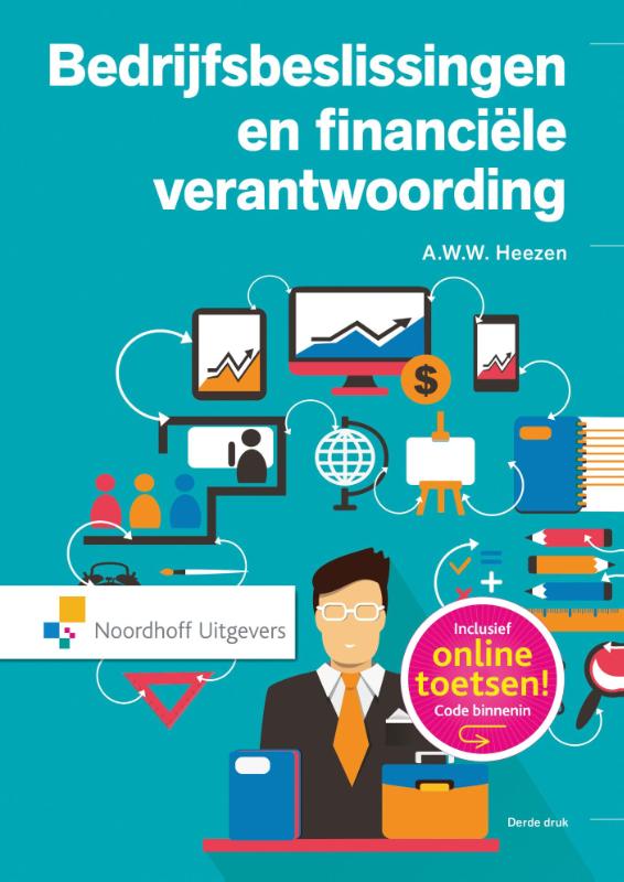 Omslag van Bedrijfsbeslissingen en financiele verantwoording