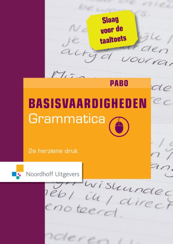 Omslag van Basisvaardigheden grammatica