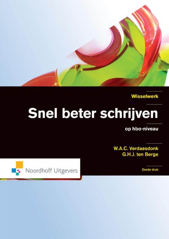 Omslag van Snel beter schrijven