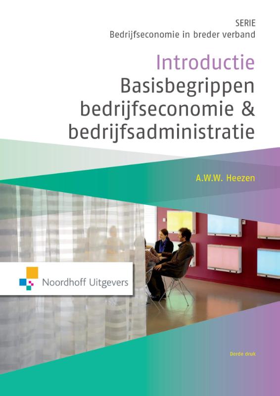 Omslag van Introductie basisbegrippen bedrijfseconomie en bedrijfsadministratie