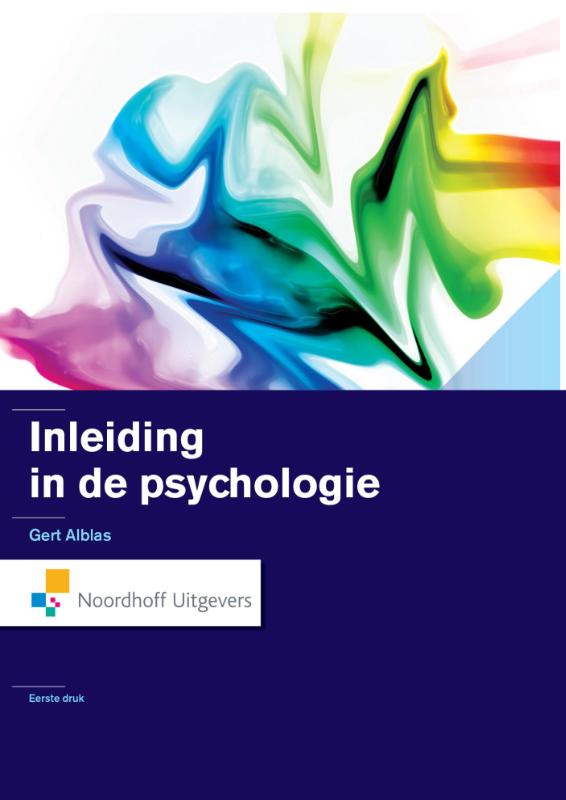 Omslag van Inleiding in de psychologie