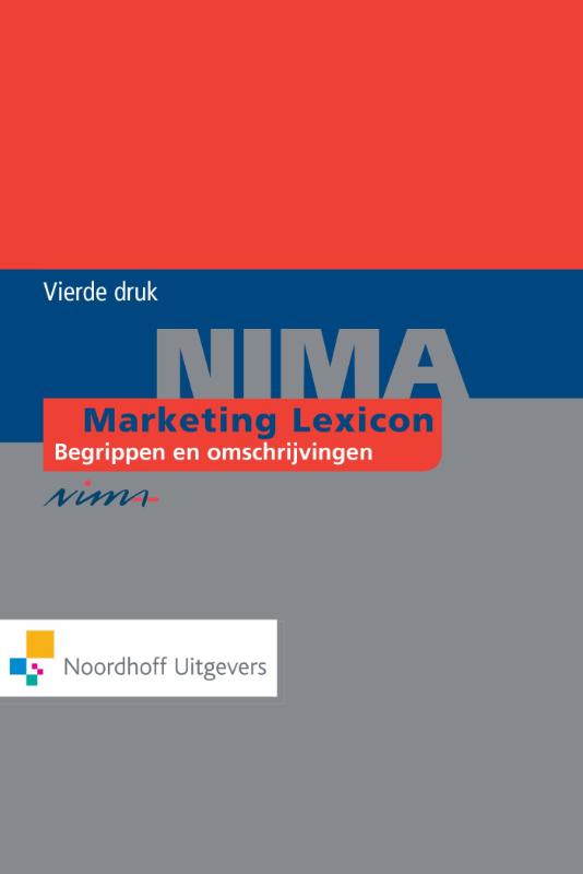 Omslag van NIMA marketing lexicon
